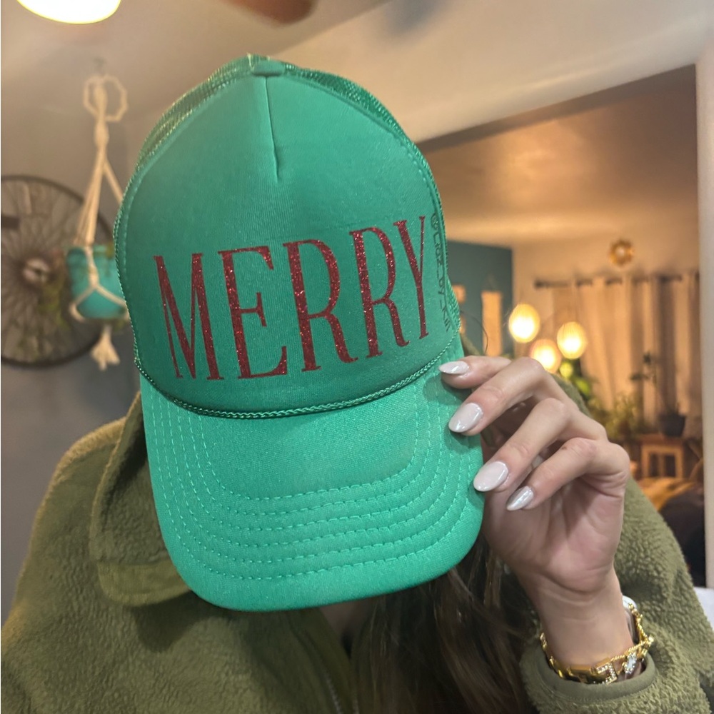 Green 'Merry' Women's Cap